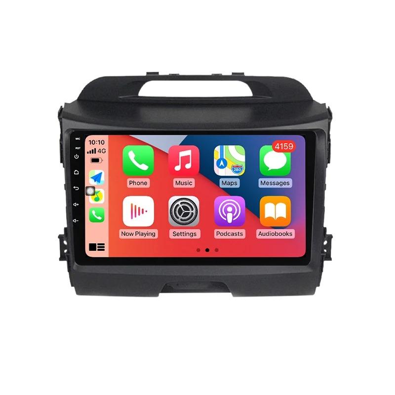 9inch 2din Car Fascia For Kia Sportage 3 4 SL 2010-2016 Panel Dash Mount Installation Double Din DVD Frame Car Radio Meter Frame