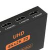 4K 30HZ HDMI-compatible Signal Distributor 1080P Dual Display Converter 1 in 4 Out Video Switcher 3D HDCP for HDTV DVD PS3 Xbox