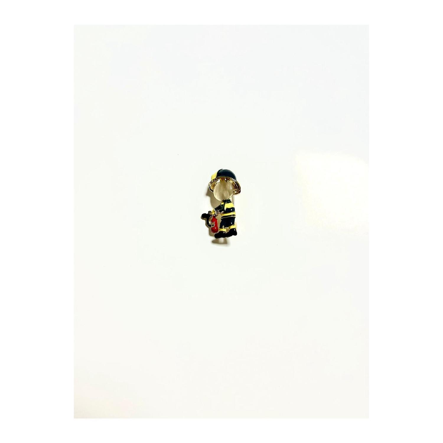 

Accessory Unisex Firefighter Profession Brooch чёрный
