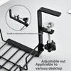 New Undertable Storage Rack Computer Desk Wire Organizer Without Perforated Metal Cable Tray Kitchen Storage Accessories