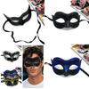 Halloween Mask With Plastic Half Face Design For Cosplay And Costume Parties