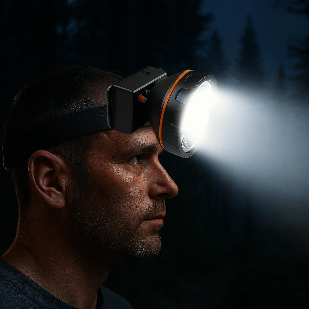 Ultra Bright LED Headlights Wearable Camping Light Portable Fishing Head Lamp Camping