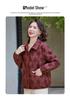 Autumn-Lapel Casual Jacket: Age-Reducing Fashion for Middle-aged and Elderly Women