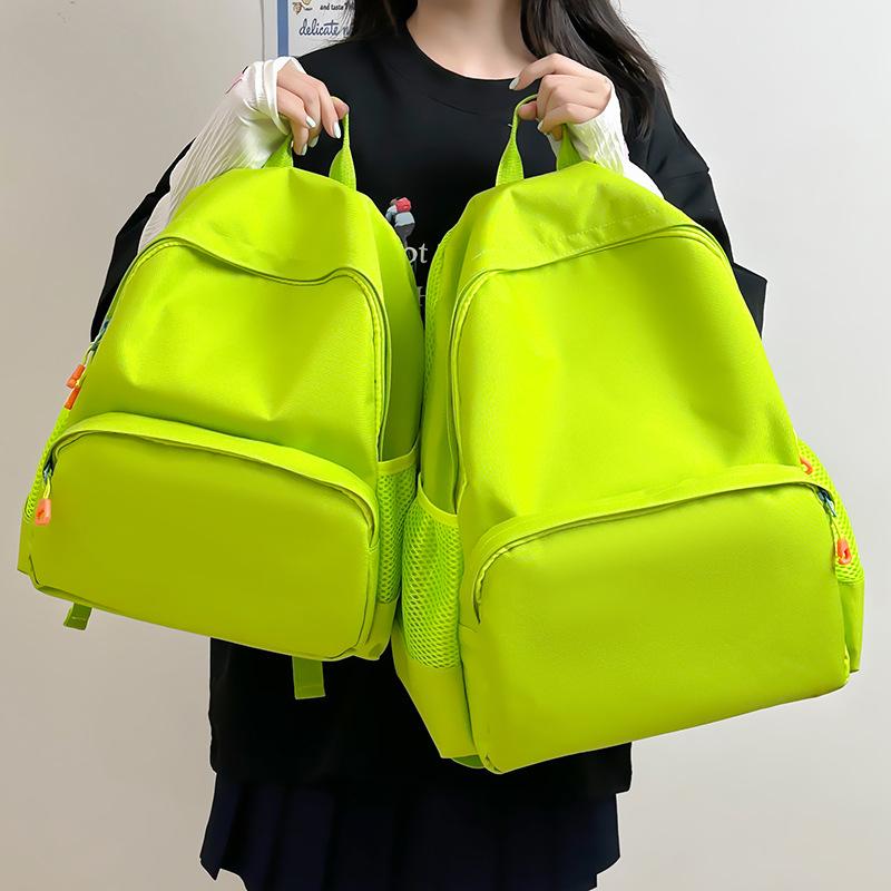 School bag small fresh backpack lightweight girls outdoor leisure backpack fashion style student computer bag nylon