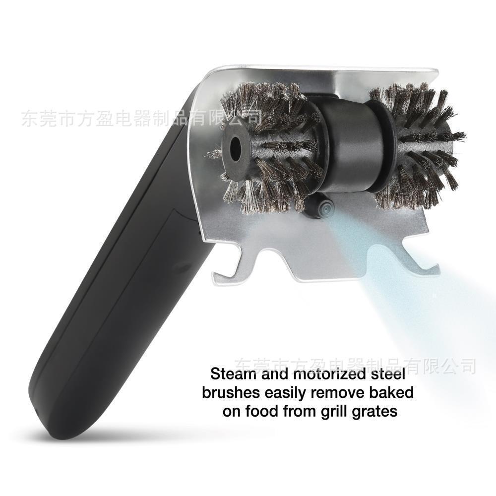 Electric Water Spray Barbecue Cleaning Brush Stainless Steel Wire Motorized Grill Brush BBQ Grill Baking Stove Mesh Brush