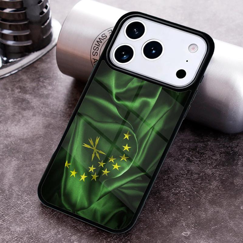Circassian Flag Phone Case For iPhone 17 16 15 14 13 12 11 Pro Max Plus 17Air Soft Silicone Cover iPhone 16 Pro