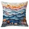 New Fantasy Underwater World Coral Pearl Shell Pillowcase Home Sofa Cushion Cover