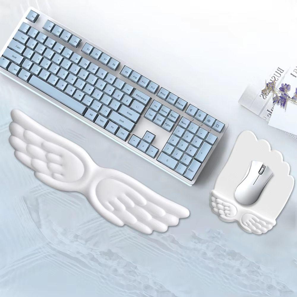 Kreatives ergonomisches Mauskissen Flügeldesign Armband Mauspads Schreibtischzubehör
