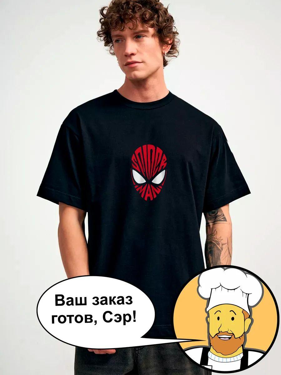 Spider-Man print T-shirt 2XL