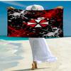 Umbrella Symbol Beach Towel, Super Soft Microfiber, Gift for Her/Him, Birthday, for Pool, Beach, Travel, Home Decor Fan gifts