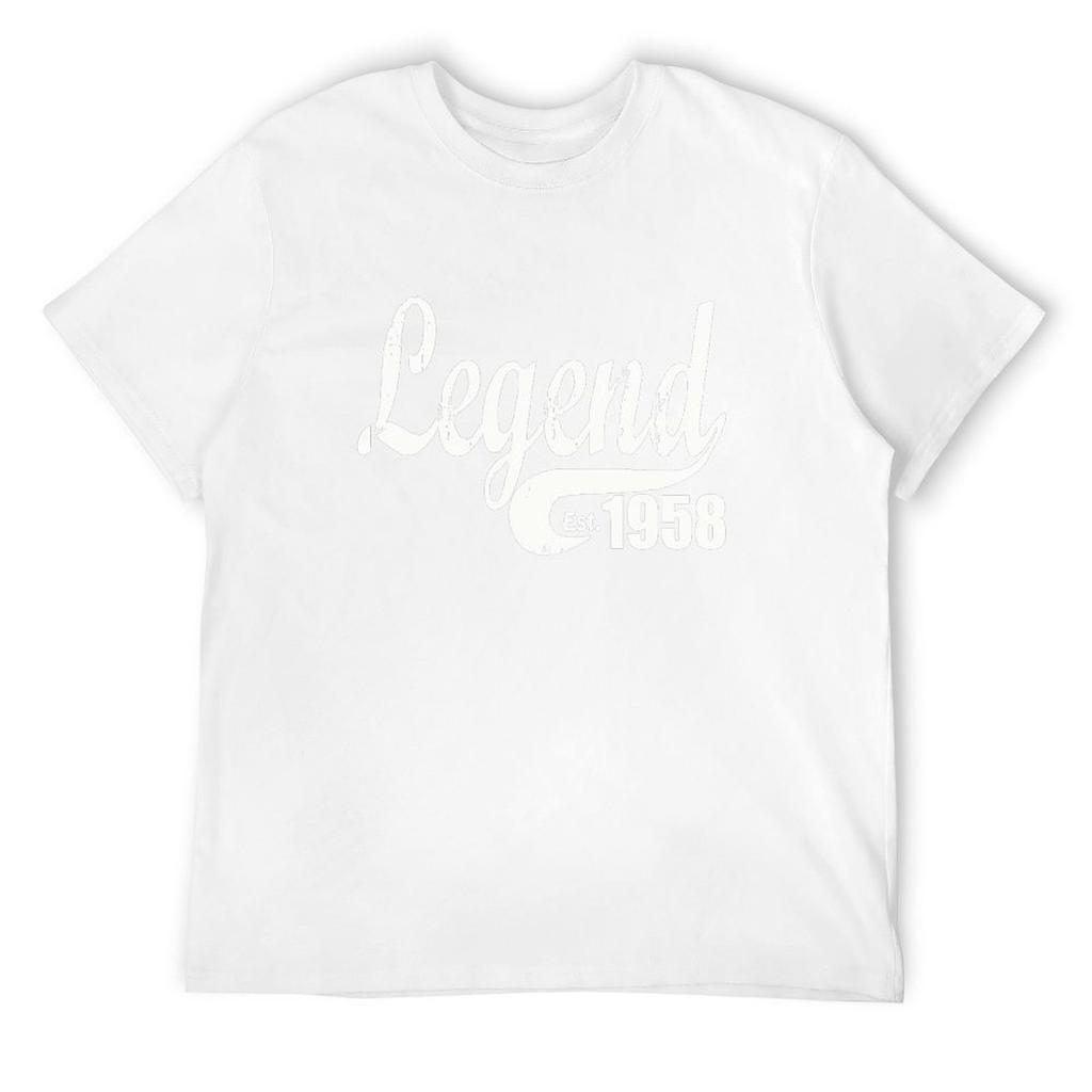 legend 1958 T-Shirt vintage graphic tee custom shirt blue archive anime clothes mens graphic t-shirts hip hop