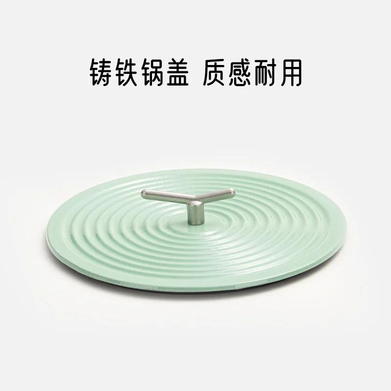 Uncoated cast iron pot for cooking Enamel hot pot Non stick cast iron cooking pot Cookware pots and pans Kitchen accessories