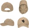Funny Black Cat Peeking Baseball Cap Golf Hat Dad Hat Vintage Cotton Washed Baseball Caps for Women Unisex