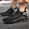 Running Shoes Men Lightweight Outdoor Training Flat Gym Shoes Soft-Sole Fashionable Lace Up Casual Mesh Tennis Shoes for Men