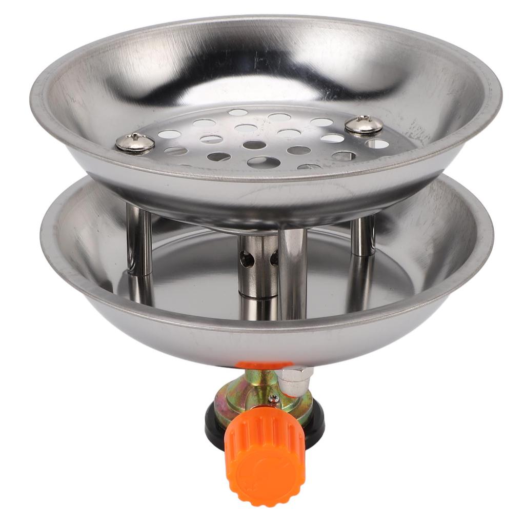 Stove Charcoal Burner Stainless Steel Slick Finish High Temperature Proof Outdoor Furnace Charcoal