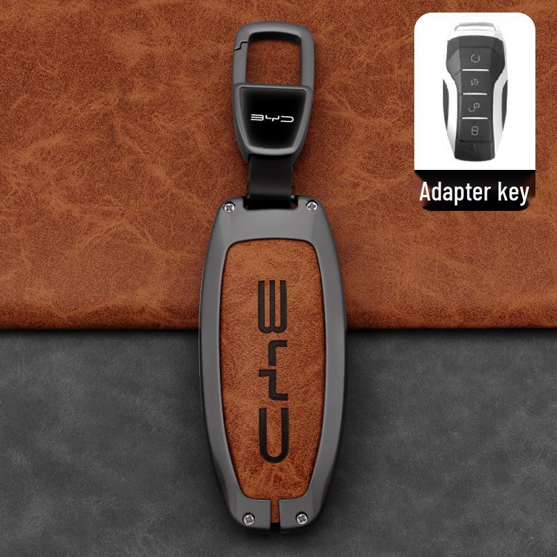 BYD Car Key Case: Compatible with Qin PLUS, Tang, Seagull, Seal, Dolphin, Song Plus, Han EV, Yuan, and Frigate Models.