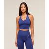Vital Halter Neck Tank With Shelf Cobalt Purple Marl B2c9l Pbqg