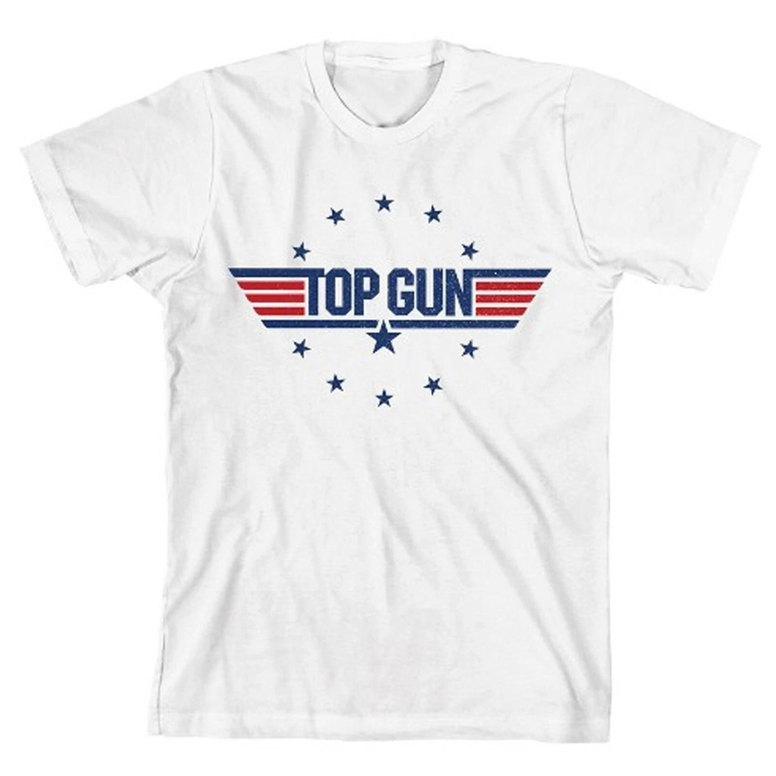 

Мужская белая футболка с коротким рукавом Top Gun NWT 4XL