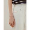 INMAN Women's 100% Xinjiang Cotton Loose Fit Straight Leg Denim Shorts