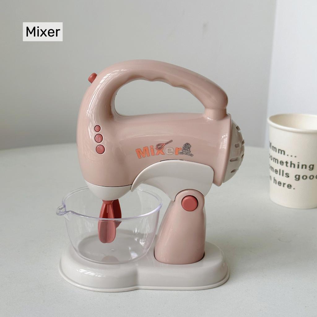 Kids Electric Toy Appliances Simulation Coffee Machine Juice Maker Washing Machine Oven Bread Maker Role Play Housekeeping Toy Multi Function Toy Set