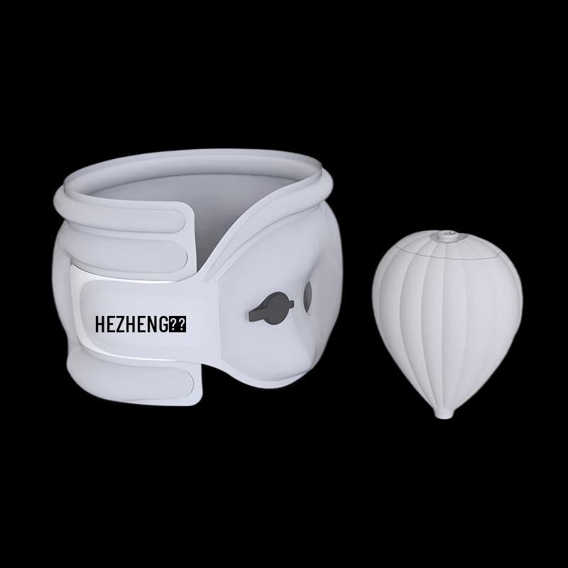 HEZHENG Portable Inflatable Neck Pillow CN plug (adapter included)
