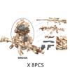 Figurine de acțiune cu mini cărămizi Forțele Speciale Navy Seals Soldați Moderni KSK SSO Blocuri de Construcție Jucării pentru Copii WM6147