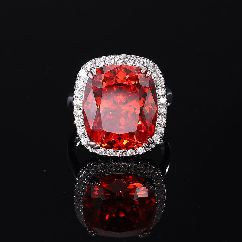 Jewelry Copper Bottom Gold-Plated Simulation Bird'S Nest Cut Orange Suit Female 14 * 16-10 * 10