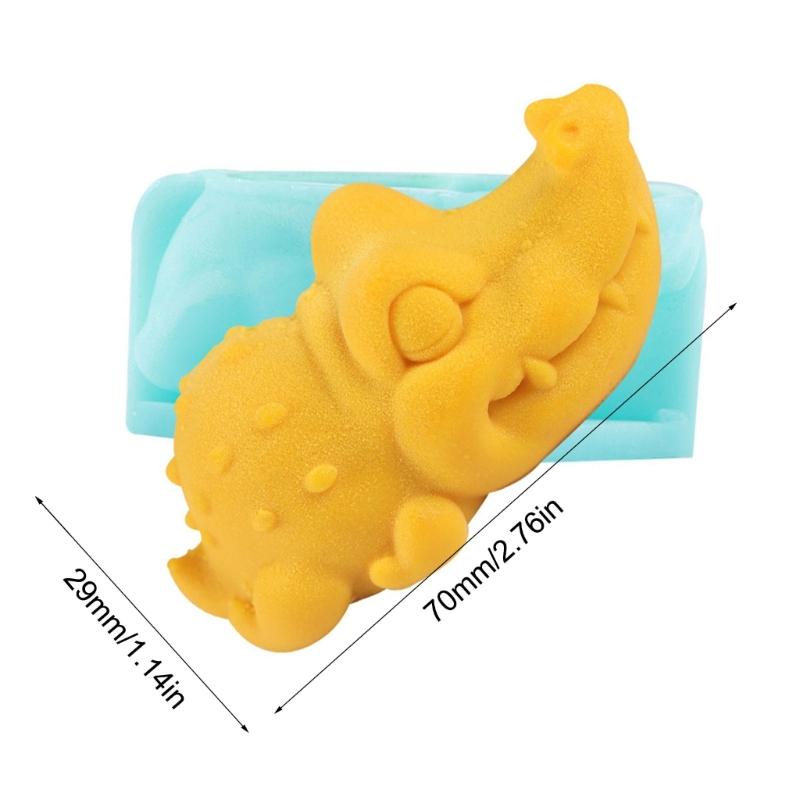 Crocodiles Silicone Cake Mold Dishwasher Safe Birthday Party Cooking Accessories For Family