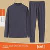 Delong Men's Thermal Underwear Set - Antibacterial, Warm Autumn & Winter Base Layer