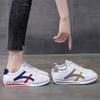 Foreign trade white shoes wholesale 2025 new round head color matching flat baseplate shoes student sports and leisure Forrest Gump women's shoes