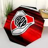 River Plate, Ομπρέλα Τσέπης με Λογότυπο, Αυτόματο Άνοιγμα και Κλείσιμο, 8 Ακτίνες, Φορητή, Κατάλληλη για Άνδρες και Γυναίκες, Για Όλες τις Εποχές, Τέλειο Δώρο