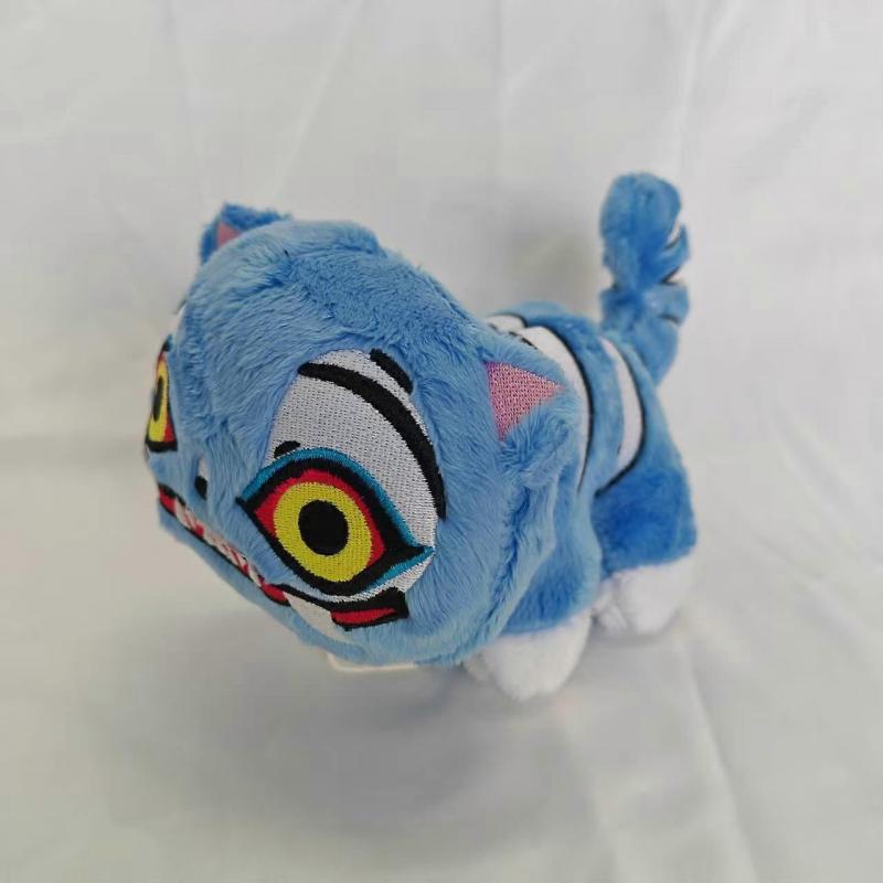 K-POP Demon Hunters Anime Plush Toys - Demon Hunter Girl Group Stuffed Animals with Tiger, Magpie, Saja Boy Multiple Characters Collection Gifts