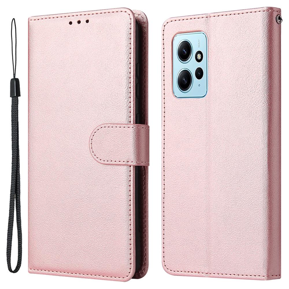 For Xiaomi Redmi Note 12 4G Full Protection Case PU Leather Flip Design Phone Cover