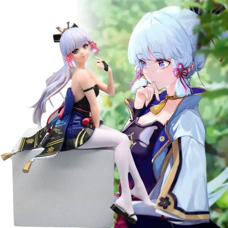 Kamisato Genshin Impact Ayaka Figurine Game Cartoon Model Toys Gifts Christmas
