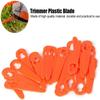 24 Pcs Replacement Part Trimmer Blades Nylon Trimmer Head Replacement Blades  Garden Lawn Trimming