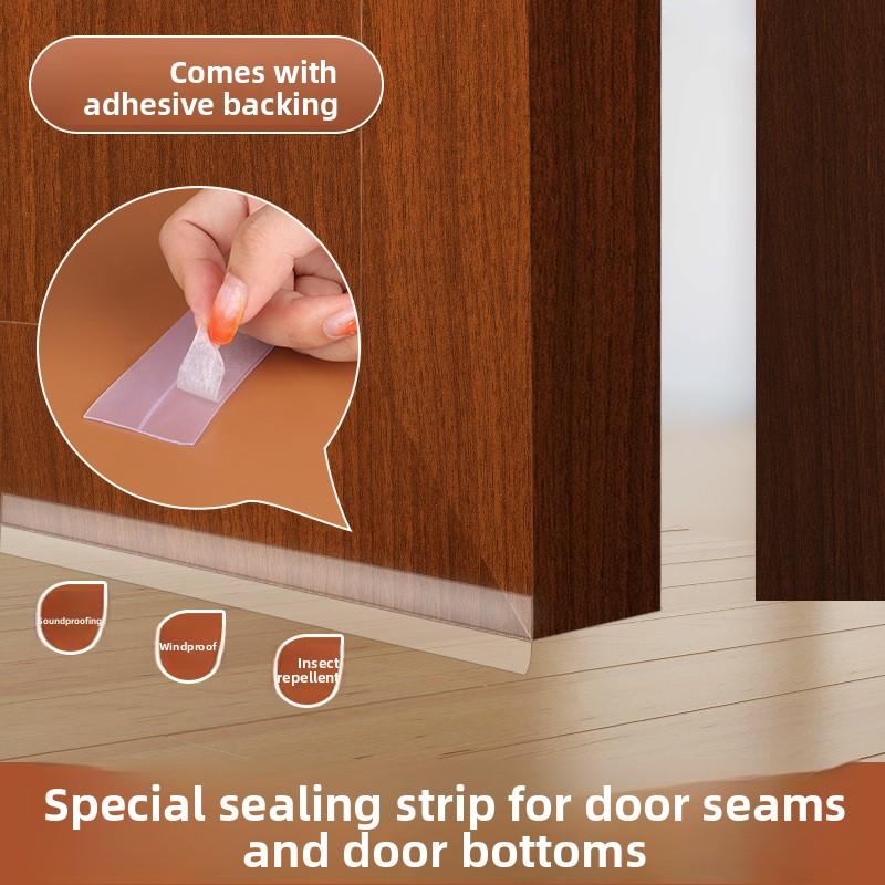 Windproof Glass Door Edge Soundproof Seal Window Insulation Wind Barrier Door and Window Sealing Strips
