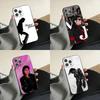 M-Michael Jackson  Phone Case For iPhone 17, 16,15,14,13,12,11 Plus,Pro Max, Others Soft Black Cover