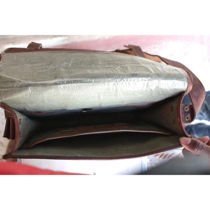 Neue Herren Tasche Leder Schulter Umhängetasche Aktentasche Laptoptasche Handtasche