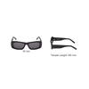 MCM Lightweight Comfortable Design Square Sunglasses Unisex Sunglasses Black MW0032-01A