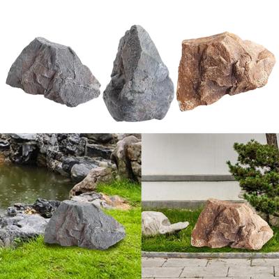 Roccia Artificiale per Paesaggistica Roccia Finta Realistica Coperture Pozzetti in Schiuma Decor Finto
