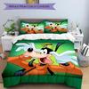 3pcs set Goofy Disney1pc of quilt cover+2pcs of pillowcase, no core, print bedding, All Seasons Bedroom Setting096