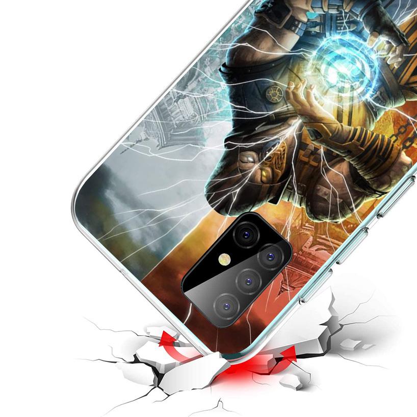Mortal Kombat Phone Case For Samsung Galaxy A17 A37 A57 A16 A26 A36 A56 A15 A25 A35 A55 A14 A24 A34 A54 A13 A23 A33 A53 Galaxy A