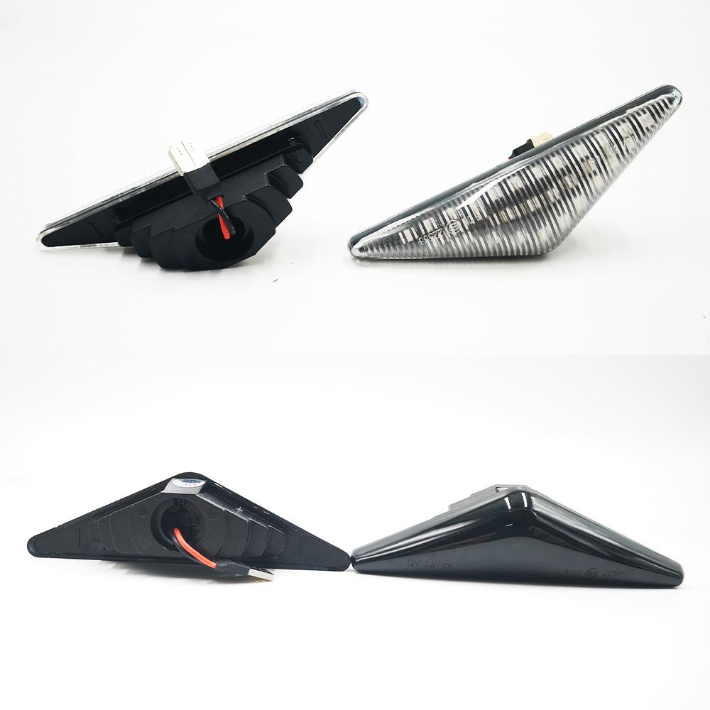 2PCS Led Dynamic Side Marker Turn Signal Light Sequential Blinker Light for Ford MONDEO 2000-2007 MK3 FOCUS MK1 1998-2004