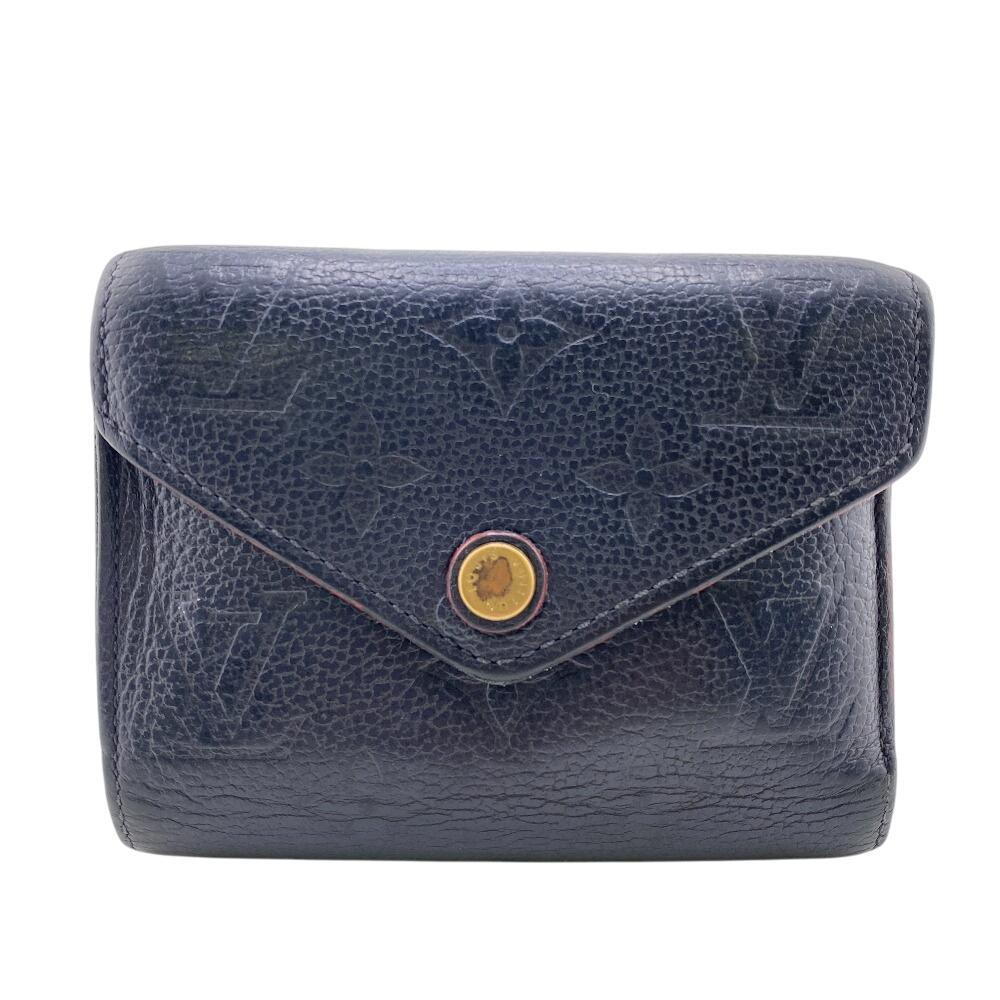 

LOUIS VUITTON M64577 Compact wallet Ann Platt Monogram Ann Platt Portefeuille Victorine Tri-fold wallet Marine Rouge Monogram Ann Platt Women Used