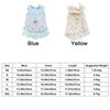 Thin Dog Cool Dress Soft Puppy Skirt Pet Clothes Dog Cooler Clothes  Spring/Summer