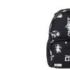 Kenzo Capsule Collection Sign & Symbol Irregular Print Backpack Women Backpack Black FB55SA213FQ7-99