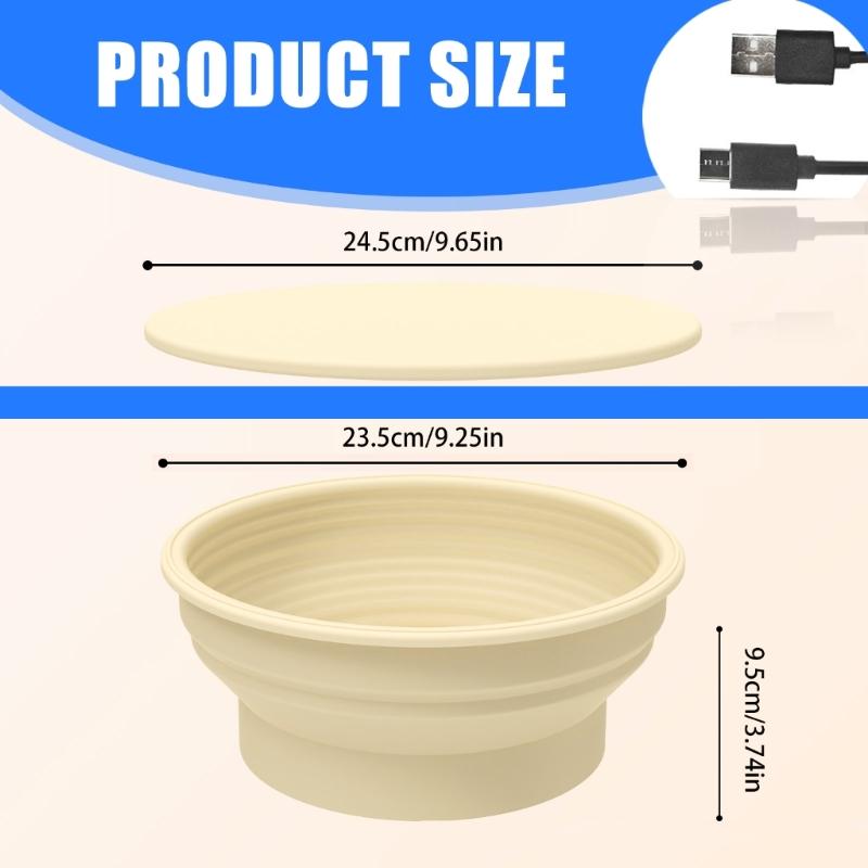 Innovative Silicone Banneton for Dough Proofing and Baking Sourdough Fermentation Bowl Professional Bread Bakeware