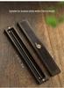 Purple Ebony & Sandalwood Incense Holder - Wooden Agarbatti Stand for Indoor Use.