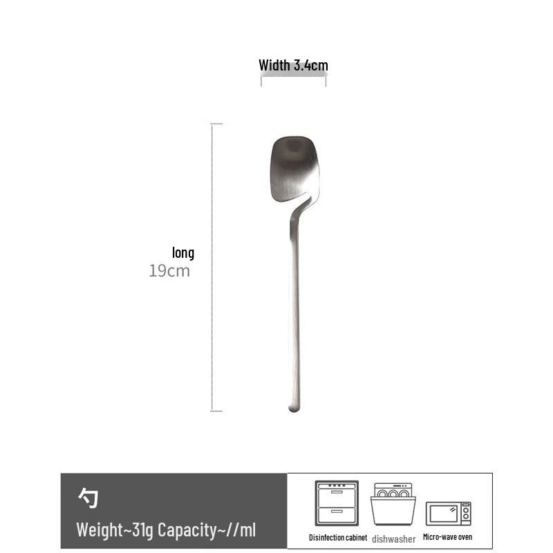 Ruhan Japanese Retro Style Stainless Steel Cutlery