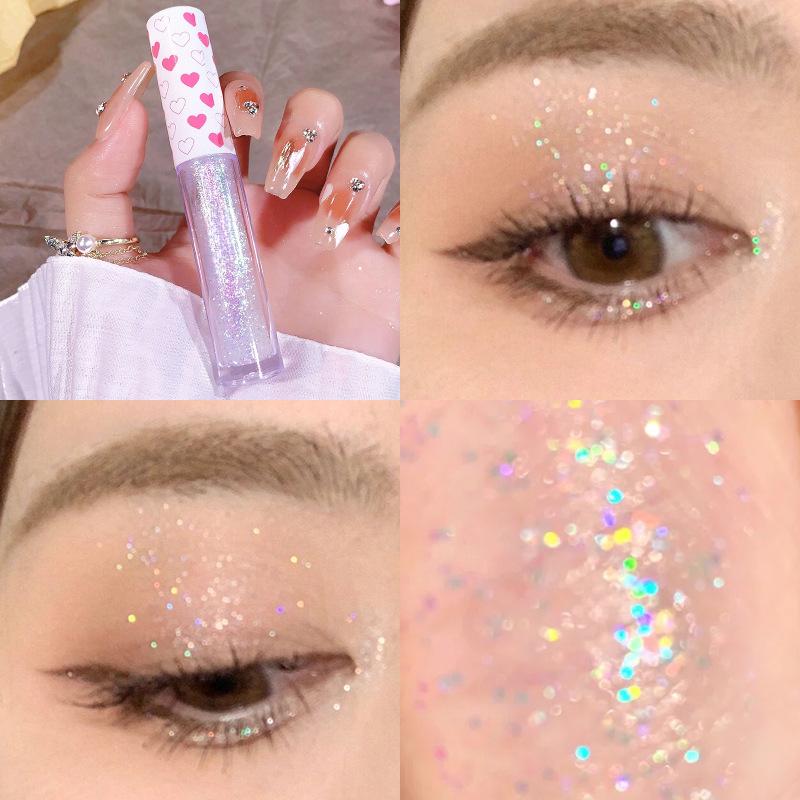Skysti akių šešėliai One Drop lacrimal Glitter Glitter ir polarizing Monochrome highlighter Eyeshadow Solution